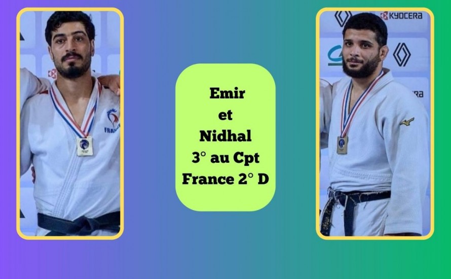 3° AU CHAMPIONNAT DE FRANCE SENIORS 2° DIV 2025  : NIDHAL et EMIR